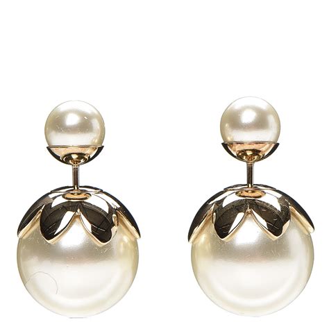 dior ohrringr|dior pearl earrings.